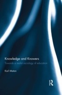Enlarge image Cover: Knowledge and Knowers - Routledge