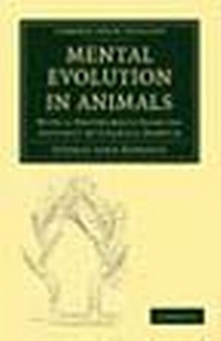 Abbildung von: Mental Evolution in Animals - Cambridge University Press