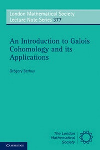 Abbildung von: An Introduction to Galois Cohomology and its Applications - Cambridge University Press