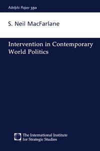 Enlarge image Cover: Intervention in Contemporary World Politics - Routledge