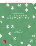 Cover: ISE Fundamentals of Advanced Accounting - McGraw-Hill Education