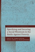 Cover: Specifying and Securing a Social Minimum in the Battle Against Poverty - Hart Publishing