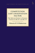 Cover: Competition Law's Innovation Factor - Hart Publishing