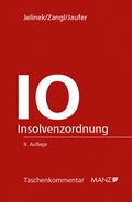 Cover: IO - Insolvenzordnung - Manz