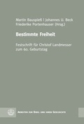 Cover: Bestimmte Freiheit - Evangelische Verlagsanstalt