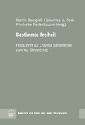 Cover: Bestimmte Freiheit - Evangelische Verlagsanstalt