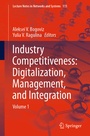 Cover: Industry Competitiveness: Digitalization, Management, and Integration - Springer
