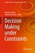 Cover: Decision Making under Constraints - Springer