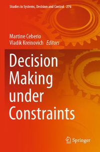 Enlarge image Cover: Decision Making under Constraints - Springer
