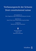 Cover: Verfassungsrecht der Schweiz / Droit constitutionnel suisse - Schulthess Juristische Medien