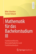 Cover: Mathematik f&uuml;r das Bachelorstudium III - Springer Spektrum
