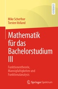 Cover: Mathematik f&uuml;r das Bachelorstudium III - Springer Spektrum