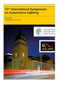 Cover: 13th International Symposium on Automotive Lightning - ISAL 2019 - Proceedings of the Conference - utzverlag GmbH