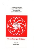Cover: Thesen zu einem neuen Aufbruch 1+2 und Exkurse - Materialis