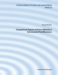 Cover: Computational Aspects of Particle Methods in Environmental Fluid Mechanics - innsbruck university press