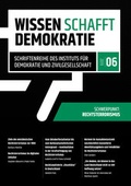 Cover: Wissen schafft Demokratie - Amadeu Antonio Stiftung
