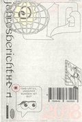 Cover: Jahresbericht - Hochschule f. Gestaltung