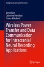 Cover: Wireless Power Transfer and Data Communication for Intracranial Neural Recording Applications - Springer