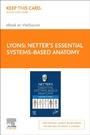 Cover: Netter's Essential Systems-Based Anatomy - Elsevier