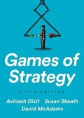 Cover: Games of Strategy - W. W. Norton & Company