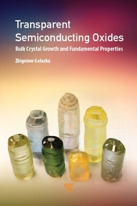 Abbildung von: Transparent Semiconducting Oxides - Pan Stanford Publishing Pte Ltd