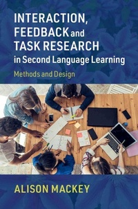 Enlarge image Cover: Interaction, Feedback and Task Research in Second Language Learning - Cambridge University Press