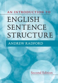 Abbildung von: An Introduction to English Sentence Structure - Cambridge University Press