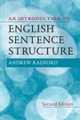 Cover: An Introduction to English Sentence Structure - Cambridge University Press