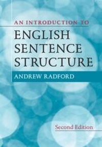 Abbildung von: An Introduction to English Sentence Structure - Cambridge University Press