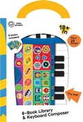 Cover: Baby Einstein: 8-Book Library & Keyboard Composer Sound Book Set - Pi Kids