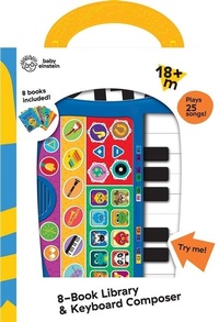 Enlarge image Cover: Baby Einstein: 8-Book Library & Keyboard Composer Sound Book Set - Pi Kids