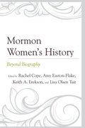 Cover: Mormon Women's History - Fairleigh Dickinson University Press