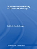 Cover: A Philosophical History of German Sociology - Routledge