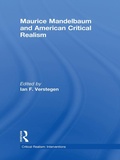 Cover: Maurice Mandelbaum and American Critical Realism - Routledge