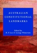 Cover: Australian Constitutional Landmarks - Cambridge University Press