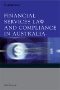 Abbildung von: Financial Services Law and Compliance in Australia - Cambridge University Press