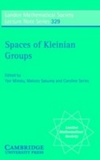 Abbildung von: Spaces of Kleinian Groups - Cambridge University Press