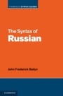 Cover: The Syntax of Russian - Cambridge University Press
