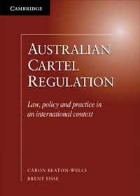 Abbildung von: Australian Cartel Regulation - Cambridge University Press