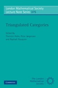 Cover: Triangulated Categories - Cambridge University Press