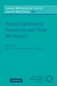 Abbildung von: Partial Differential Equations and Fluid Mechanics - Cambridge University Press