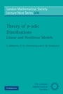 Cover: Theory of p-adic Distributions - Cambridge University Press