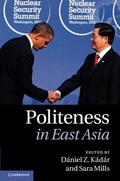 Cover: Politeness in East Asia - Cambridge University Press