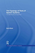 Cover: The Typology of Parts of Speech Systems - Routledge