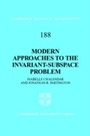 Cover: Modern Approaches to the Invariant-Subspace Problem - Cambridge University Press