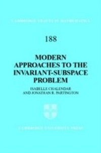 Abbildung von: Modern Approaches to the Invariant-Subspace Problem - Cambridge University Press