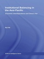 Cover: Institutional Balancing in the Asia Pacific - Routledge