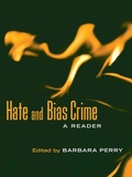 Cover: Hate and Bias Crime - Routledge
