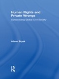Cover: Human Rights and Private Wrongs - Routledge