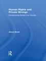 Cover: Human Rights and Private Wrongs - Routledge